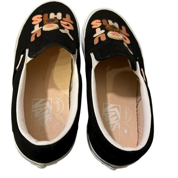 VANS Breast Cancer Awareness Slip-on Sneaker Men Size 7.5 Women Size 9 - Picture 5 of 7